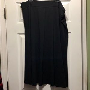 Long black skirt
